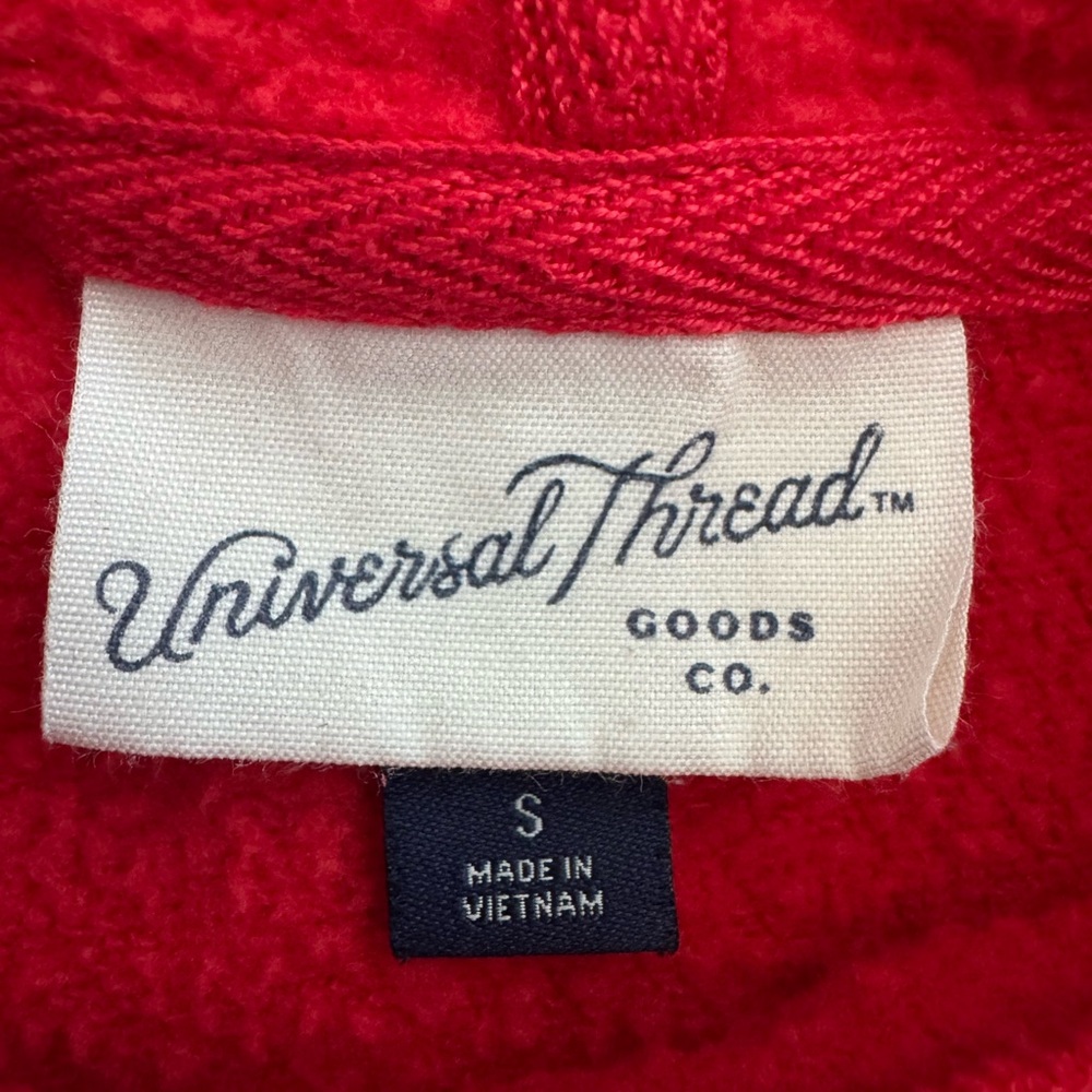 Universal Thread Bright Red Women's Hoodie Pullover Size Small - Picture 6 of 7